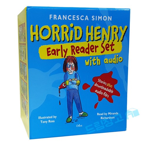 [드림창고] 국내 1일 배송 호리드 헨리 얼리리더 25권 세트 영어원서 Horrid Henry mp3제공 음원제공