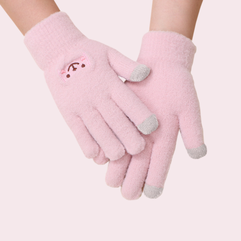 2023년 가성비 최고 엘나스덧장갑 - 프랜베이 겨울 여성 니트 터치 장갑