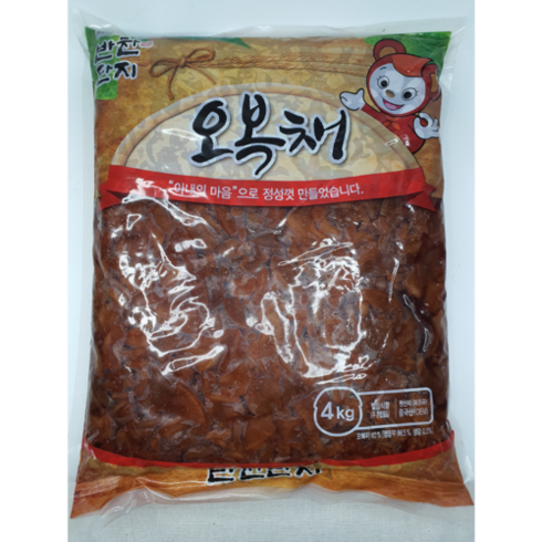 오복채 - 반찬단지 오복채 절임, 4kg, 1개