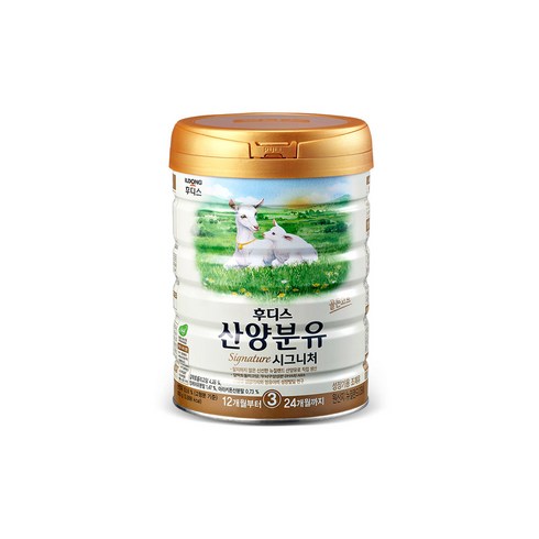 산양분유3단계 - 후디스 산양분유 시그니처 3단계, 800g, 1개