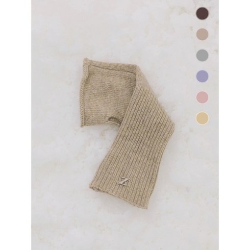 [니주르] 캐시미어 암 워머_6color