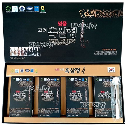 닥터바우만 명품 고려 흑삼정 240g x 2병