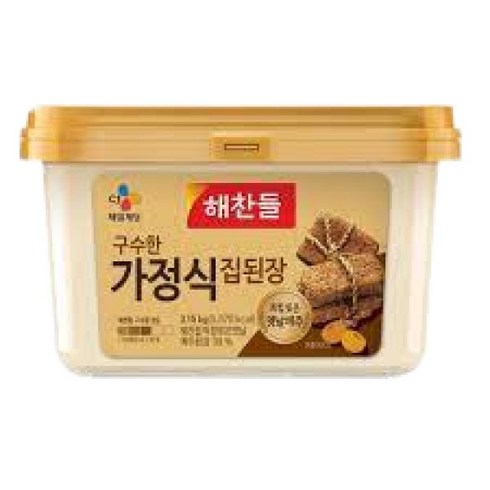 2023년 가성비 최고 가정식집된장 - 해찬들 구수한가정식집된장 1KG 2개