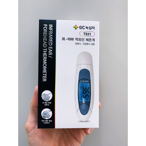 GC녹십자MS 귀 적외선 체온계 TS31, 1개