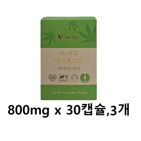 비너지 대마종자유6개월분 - 비너지 대마종자유 (800mgx30캡슐) 햄프씨드, 90정, 1개