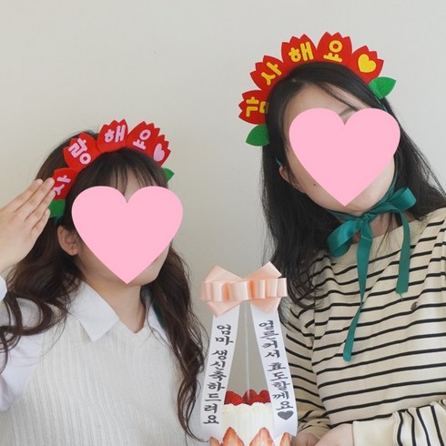 카네이션브로치만들기 카네이션뱃지 어버이날코사지, 감사해요 머리띠(DIY)