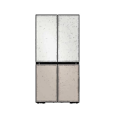 삼성 냉장고 RF60C9012AP6B 전국무료, 새틴화이트+새틴베이지