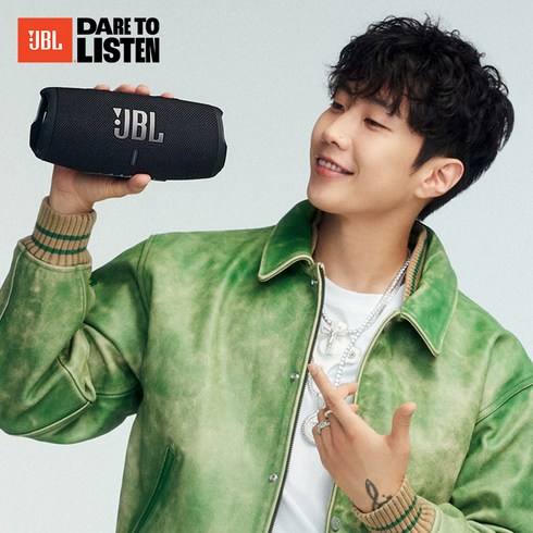 삼성공식파트너 JBL CHARGE5 차지5 블루투스 스피커 무선스피커 야외 휴대 캠핑 아웃도어, CHARGE5BLK, 블랙