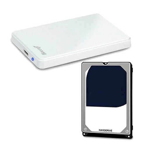 외장형하드 - 비잽 외장하드 USB3.0 BZ33, 1TB, 화이트