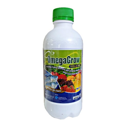 오메가그로 1L 어류추출물 생선 동물성 아미노산 액비 비료 식물영양제, 1000ml, 1개