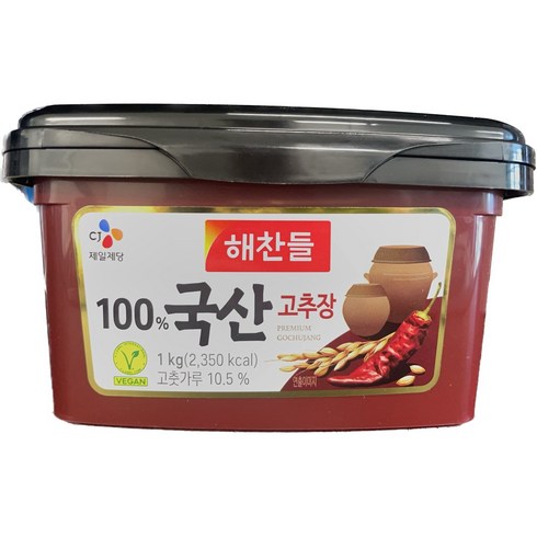 해찬들 고추장, 1kg, 1개