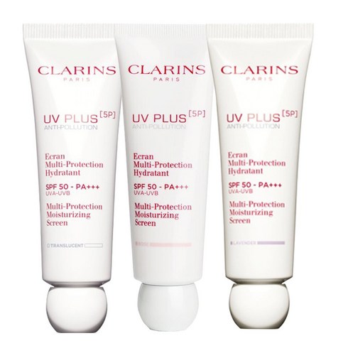 [클라랑스] UV 플러스 5P 50ml (3가지 색상), 트렌스루센트(화이트)