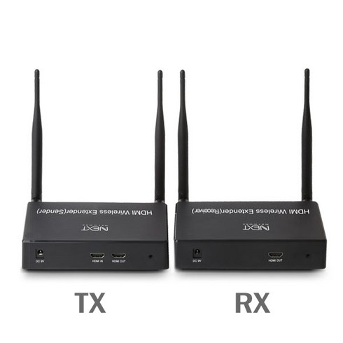 NEXT-400HDW무선HDMI 거리연장HDMI무선전송 송수신기, 1개