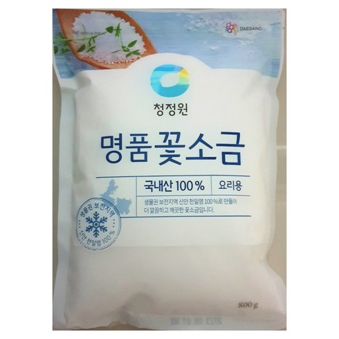 대상 청정원 명품 꽃소금, 1개, 800g