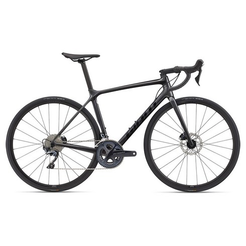 Giant 로드자전거 TCR Advanced 1 DiscPro Compact Ultegra 2022 Road Bike, M Black Chrome