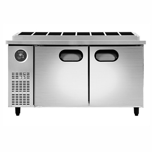 스타리온 업소용 김밥 토핑 냉장고 W1500, 일반형, 1/3 밧드