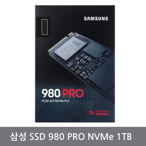 삼성전자 980 PRO NVME M.2 SSD, MZ-V8P1T0BW, 1TB