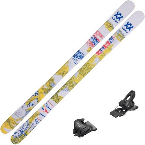 Volkl 2023 Rebellion 81 스키 with Tyrolia 공격 11 바인딩, 148
