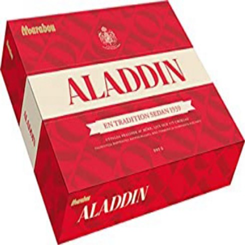 Aladdin Chocolate Assortment Gift Box by Marabou (500 gram), 1개, 500g