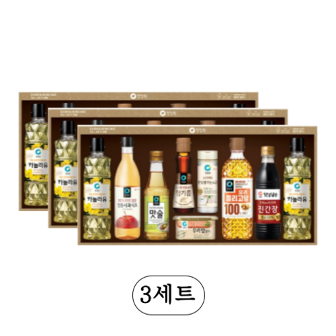 청정원2호 - 청정원 스페셜 NH2호 3개 명절 선물세트 (1box), 3세트