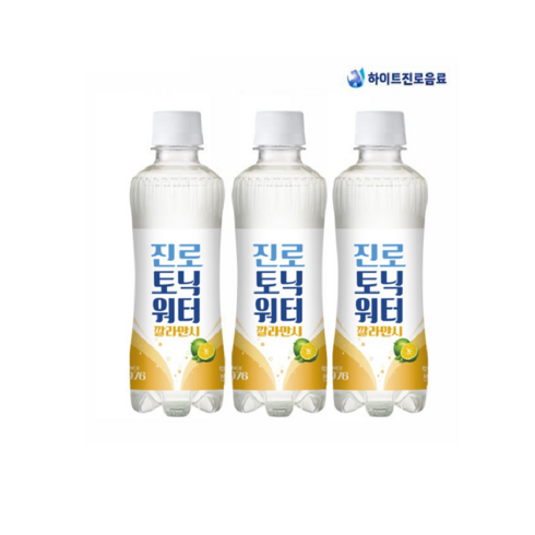토닉워터 깔라만시 - 진로 토닉워터 깔라만시 300ml x 24pet, 1세트, 299ml