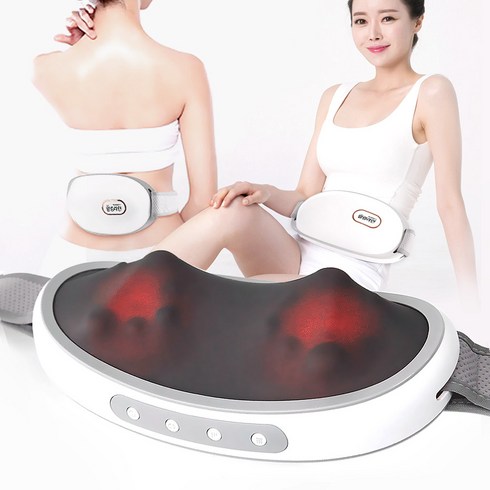 파워플라이 온열 롤링 전신 복부 목 어깨 종아리 허리 안마기 마사지기 힐링라인 SH-P3