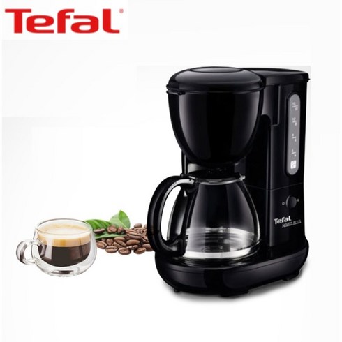 2023년 가성비 최고 커피머신 가정용 사무실 - 테팔 원두 커피메이커 1.25L (12잔용) 가정용 사무실 노베오 커피머신기 커피내리는기계