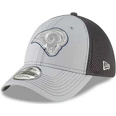 New Era NFL Grayed Out Neo 39Thirty 스트레치 플렉스 핏 모자 캡 뉴잉글랜드 패트리어, Medium-Large