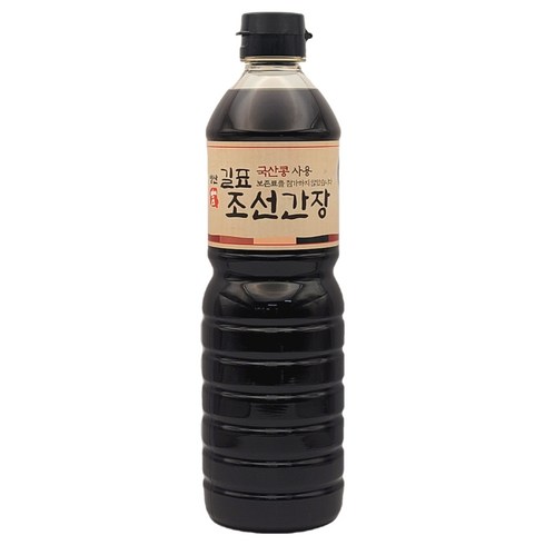양산길된장 - (주)길전통식품 길표 조선간장(국산), 900ml, 1개