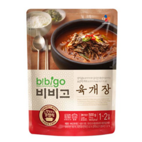 비비고 육개장, 500g, 15개