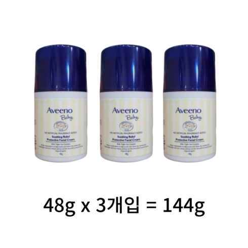 아비노 베이비 수딩 릴리프 프로텍티브 페이셜 크림, 144g, 1개
