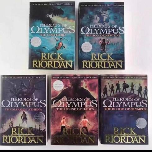 percyjackson - 영어원서 Heroes of Olympus 5권세트 퍼시잭슨 시즌2 AR4점후반대