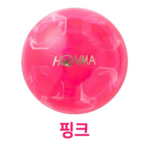 혼마 파크골프 공 PGA 2301 LOOPCE 루프스, 핑크, 1개, 1개