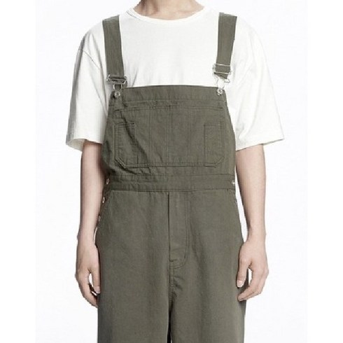 2023년 가성비 최고 디미토오버롤 - 더스토리 코튼 오버롤 멜빵 팬츠 (카키)