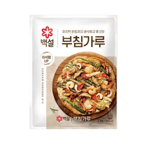 백설부침가루 - CJ제일제당 백설 부침가루, 2kg, 6개