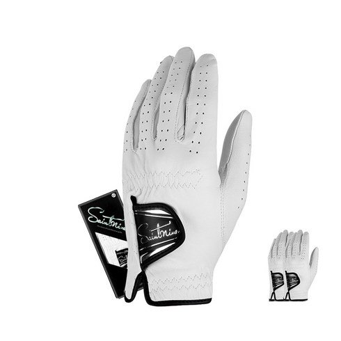 2023년 가성비 최고 양피골프장갑 - 세인트나인 천연양피 남성용 골프장갑 왼손착용-3장