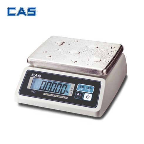 cas x15 h10 - 카스 방수형 단순중량저울 SWII-15CW (LCD타입) 최대15kg 5g단위, 15kg, 혼합색상, SWII-CW