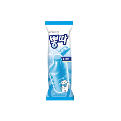 빙그레 뽕따 소다맛 아이스크림 10개, 130ml