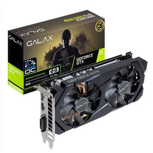 그래픽카드중고 - 갤럭시 지포스 GTX 1660 SUPER OC 그래픽카드, GTX 1660 SUPER OC D6 6GB