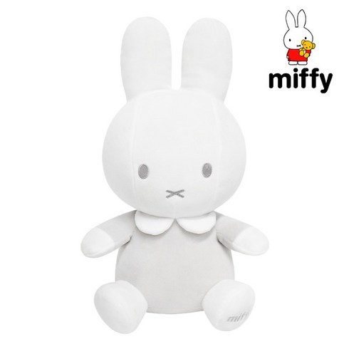 [공식정품] MIFFY 미피 싯팅 애착 인형 30cm - 6color, 04. Gray