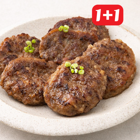 바른밥상참숯수제떡갈비 - 바른웰 황제떡갈비1kg, 1kg, 2개