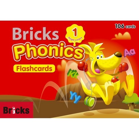 브릭스파닉스 - Bricks Phonics 1 Flash cards : 브릭스 파닉스 플래시 카드, Bricks(사회평론)