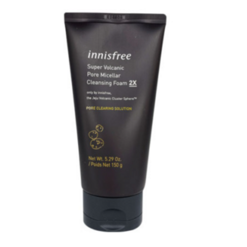 이니스프리 수퍼 화산송이 모공 미셀라 클렌징 폼 2X, 150ml, 2개