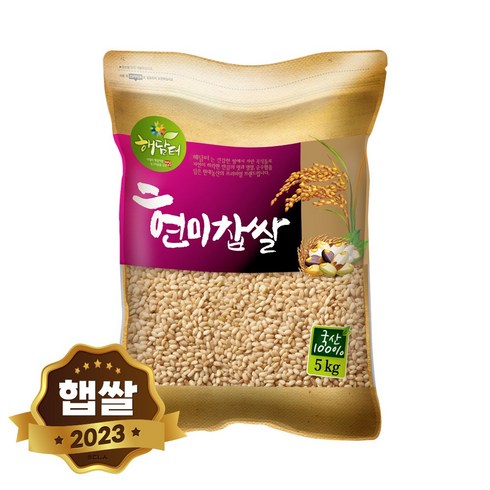 현대농산 국산 현미찹쌀 찰현미 5kg, 1개