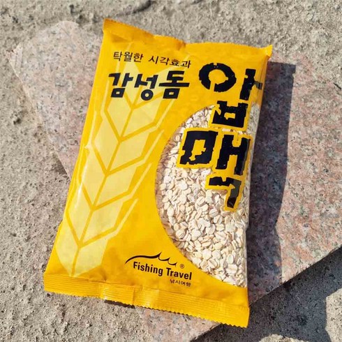 낚시여행 감성돔 압맥 1봉 집어제 압맥, 1봉지