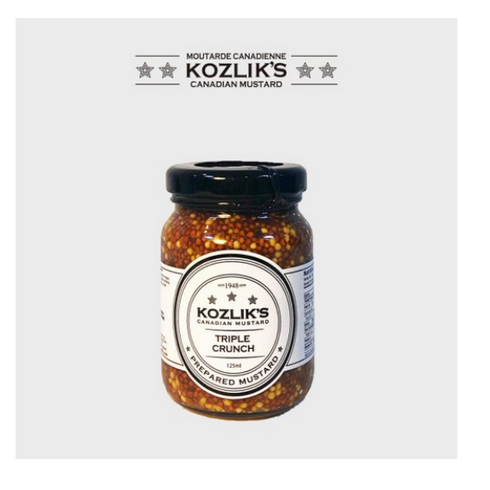 ()(KOZLIKS) 코즐릭스 머스타드 트리플 크런치 125ml, 1개