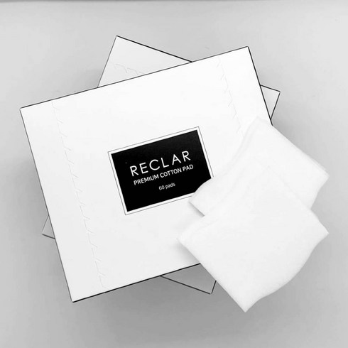 RECLAR PREMIUM COTTON PAD, 60매, 1개
