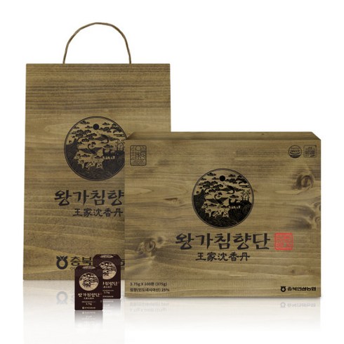 왕가침향단 100환 침향 25% 효도선물, 100개, 3.75g