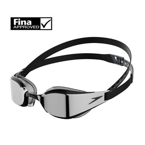 스피도 Fastskin 하이퍼 엘리트 미러 수경 (아시안핏) 8-12819F976, 블랙