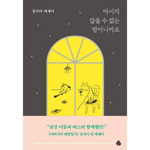 마시지 않을 수 없는 밤이니까요, 정지아 저, 마이디어북스